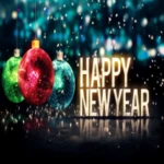 happy new year:greeting, photo frames, gif, sms android application logo